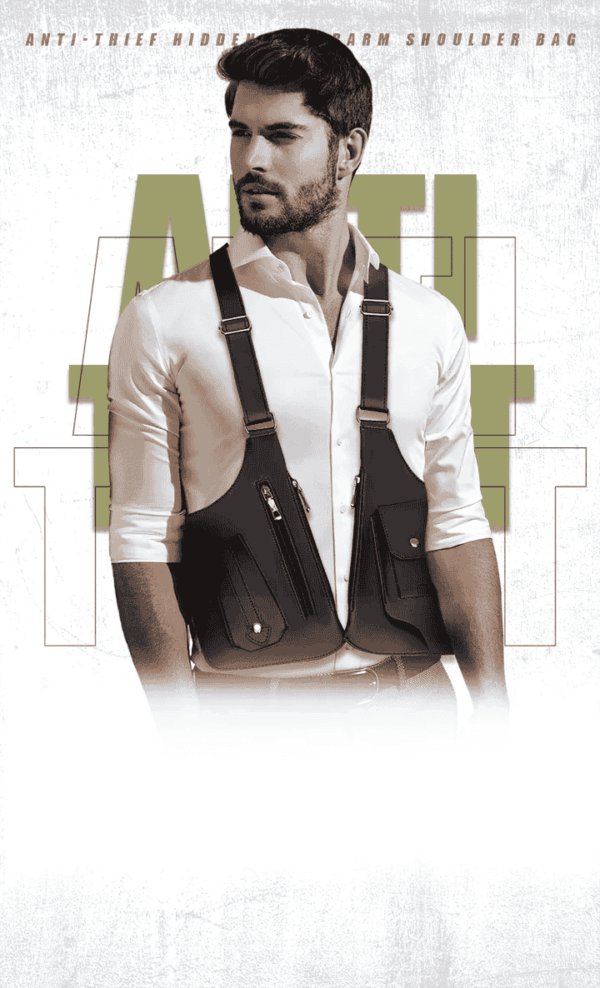 Anti-Thief Hidden Underarm Shoulder Bag